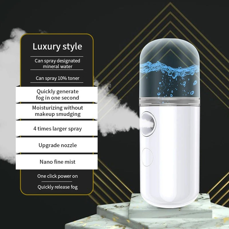 Mini USB Portable Nano Mist Sprayer | Luxury Style