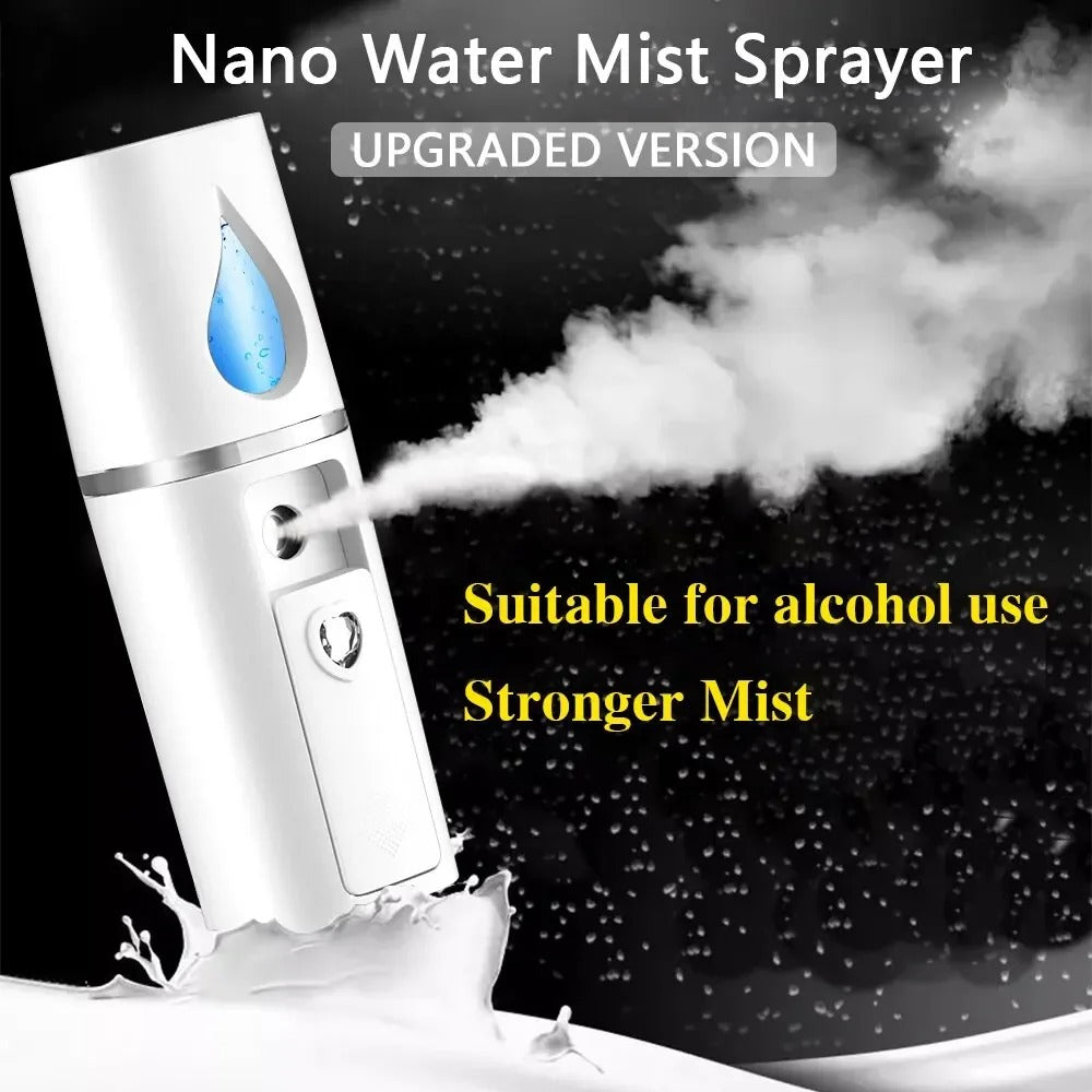 Mini Nano Mist Sprayer Cooler Facial Steamer | OREADEX