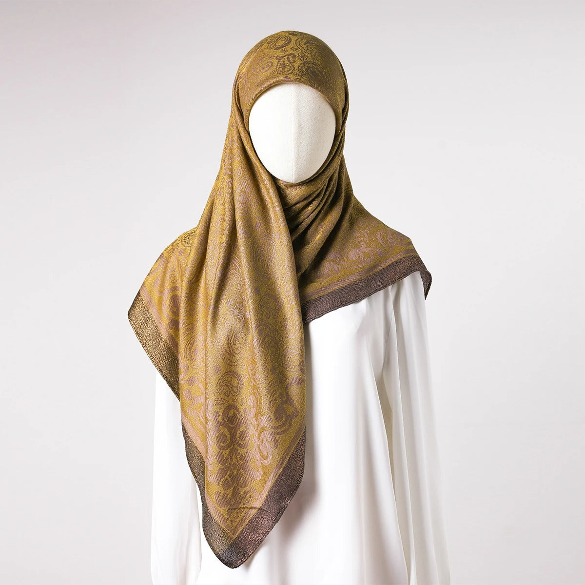 New Malaysia Square Scarf | Hijab Headscarf Premium Cotton Voile Soft Muslim Square Scarf