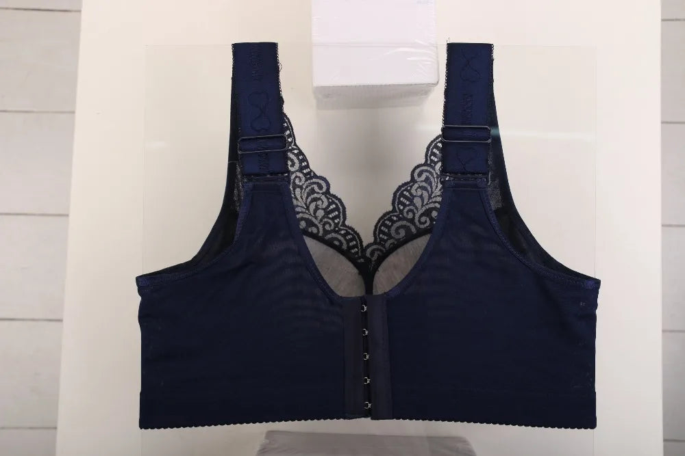 Extra Large Plus Size Wireless Lace Bra | Bondi Blush