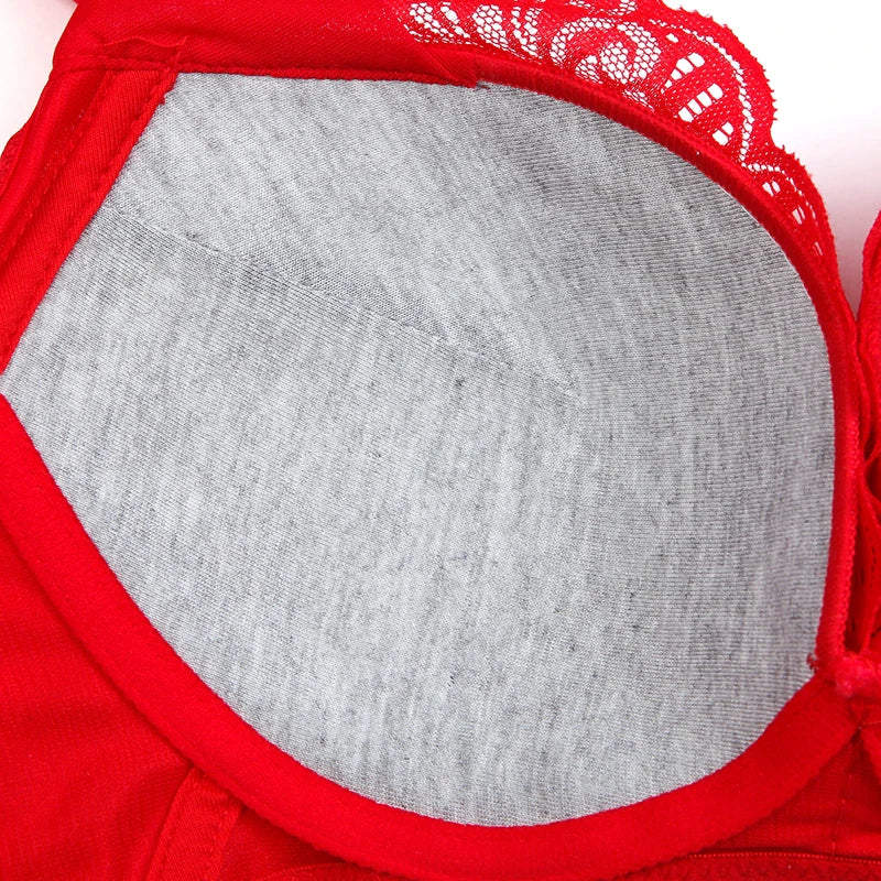 Extra Large Plus Size Wireless Lace Bra | Bondi Blush