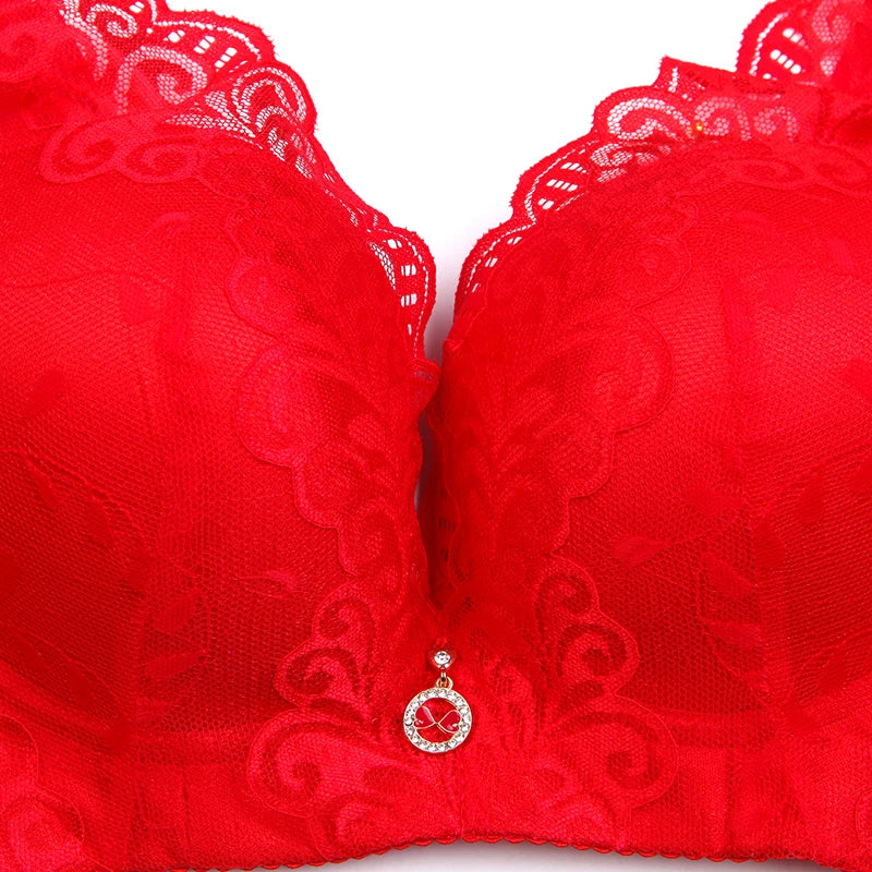 Extra Large Plus Size Wireless Lace Bra | Bondi Blush